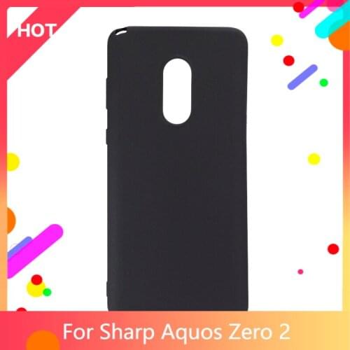 Aquos Zero 2 Case Matte Soft Silicone TPU Back Cover For Sharp Aquos Zero 2 Phone Case Slim shockproof