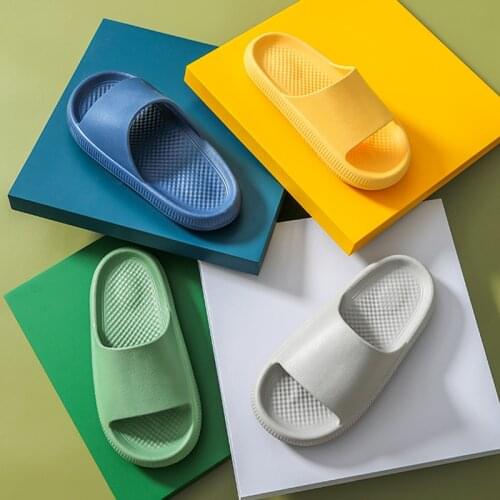 2021 Women Slippers Sandalias Mujer Summer Beach Eva Soft Sandals Leisure Ladies Indoor Bathroom Anti-slip Woman Shoes