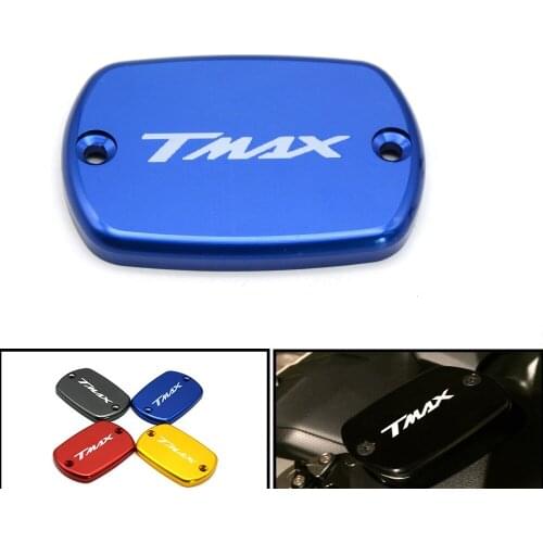 CNC Motorcycle front Brake Fluid Reservoir Tank Cap Cover For Yamaha Tmax 500 2008-2011 tmax 530 2012-2016 t max 530 500 Tmax530
