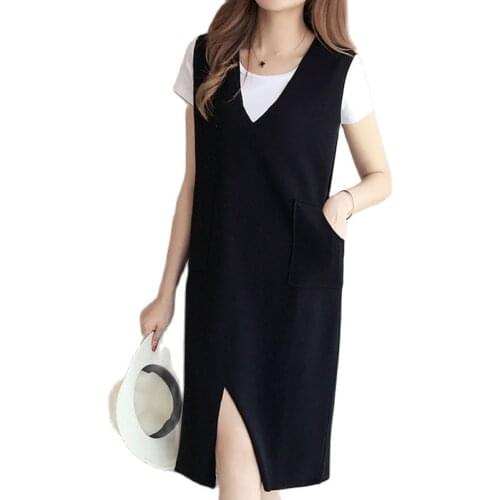 FOOLMANLOU Solid Summer Dresses