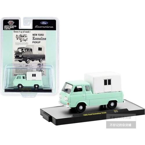 M2 Machines 1:64 1965 FORD Econoline pickup Collection Metal Die-cast Simulation Model Cars Toys