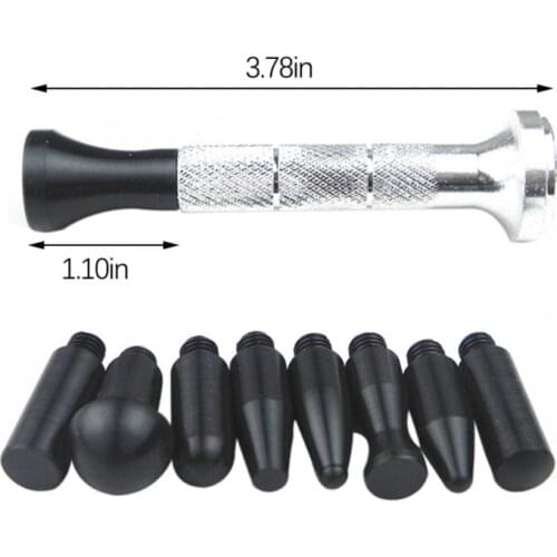 Car Dent Repair Kit Portable Auto Body Panel Dent Repair Portable Flattening Car Tap Down Pen Hail Removal Car Repair Tools