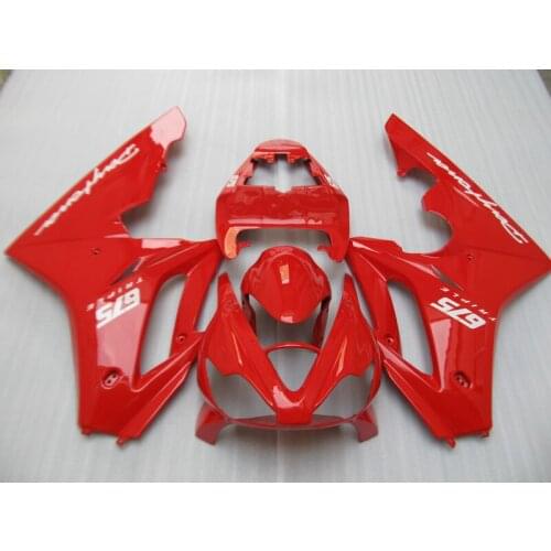 Injection mold Fairing kit for Triumph DAYTONA675 05 06 07 08 Daytona 675 2005 2006 2008 ABS Hot red Fairings set+7gifts DD08