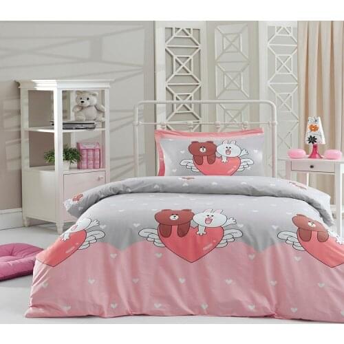 100% Natural Cotton Solid Color Duvet Cover Set Single FreshColor 3-Piece Simple And Stylish Design European American Style Easy