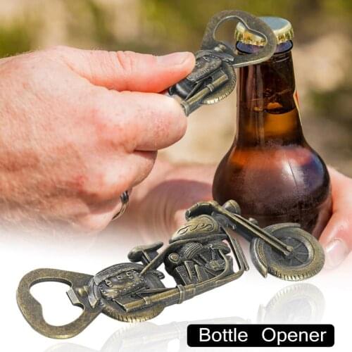 Corkscrew Durable Fashionable Motorcycle Shape Bottle Opener Vintage Beer Bottle Opener for Kitchen Bar Supplies Tools Gifts