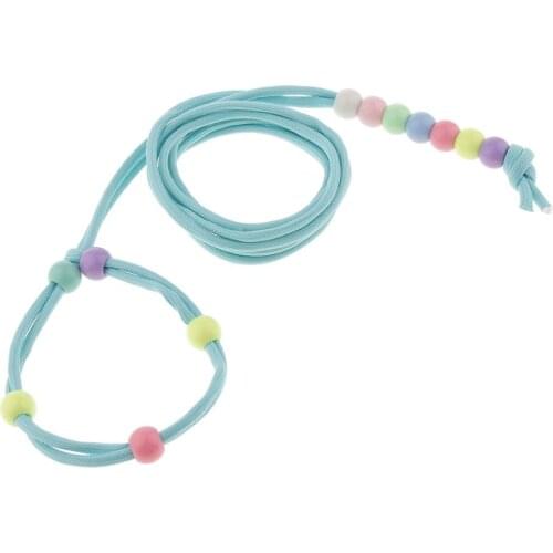 Adjustable Reptile Lizard Bird Harness Leash Anti-bite Rope Leash