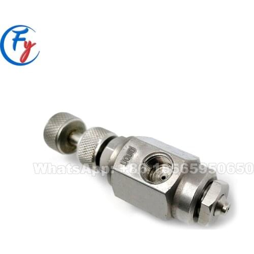 Bimj series super mini micro flow rate fine water spray air atomizing nozzle, mini flow rate mist fogging air atomizing nozzle