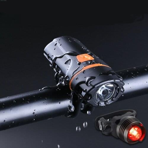 Super Bright Bike Front Light 1200 Lumen IPX6 Waterproof 6 Modes Cycling Light Flashlight Torch USB Rechargeable LED Bike Lights