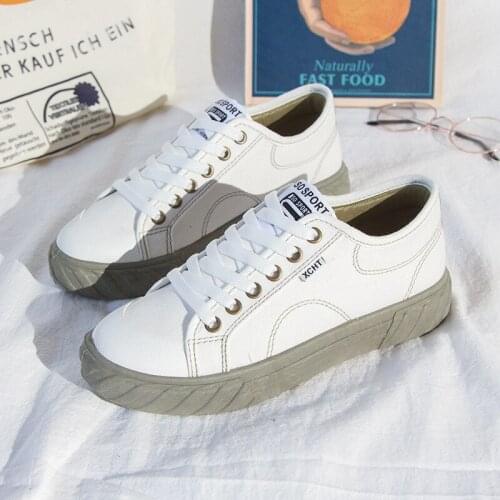 XEK 2019 Fashion Women Vulcanize Shoes Casual Shoes Woman Platform Ladies Shoes Sneakers Zapatos Tenis Feminino YYJ137