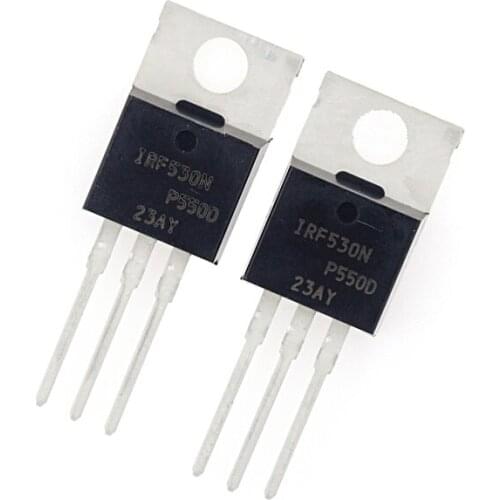 2 PCS IRF530N TO220 IRF530 TO-220 IRF530NPBF new and original IC free shipping