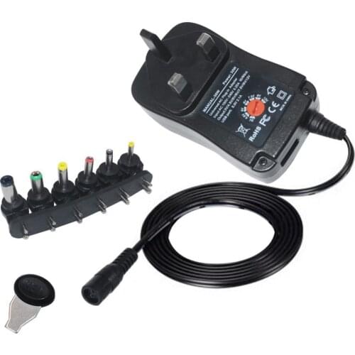 3V 4.5V 5V 6V 7.5V 9V 12V 12W AC/DC Switching Power Supply Adapter Adjustable Power Adapter Universal Charger Supply