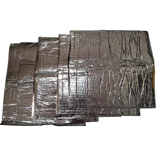 5Pcs 7mm 500x500mm 20 inchx20 inch Auto Car Truck Firewall Heat Sound Deadener Insulation Mat for bmw vw mazda jetta ford honda