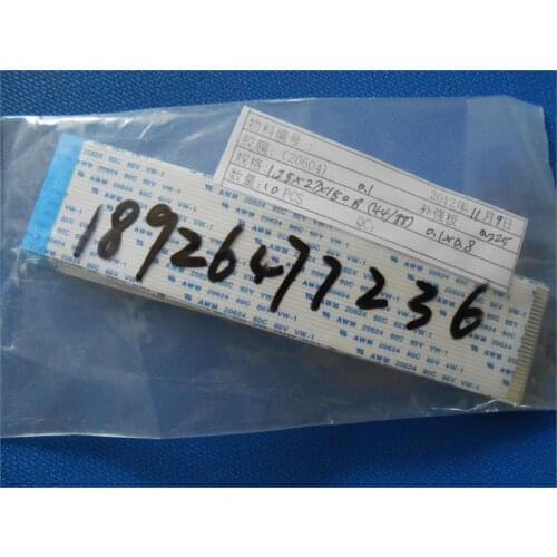 FFC 1.25pitch 27pin 150mm long type B Flexible Flat Cable For TTL LCD DVD Computer Printer AWM 80C 60V VW-1