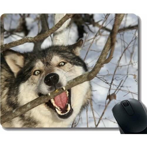 Gaming Mouse Mat,Animal wolf ears Rubber Large Mouse pad Mat