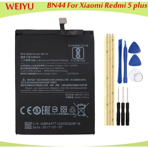 JRZ Xiaomi Redmi 5 Plus Phone Batteries