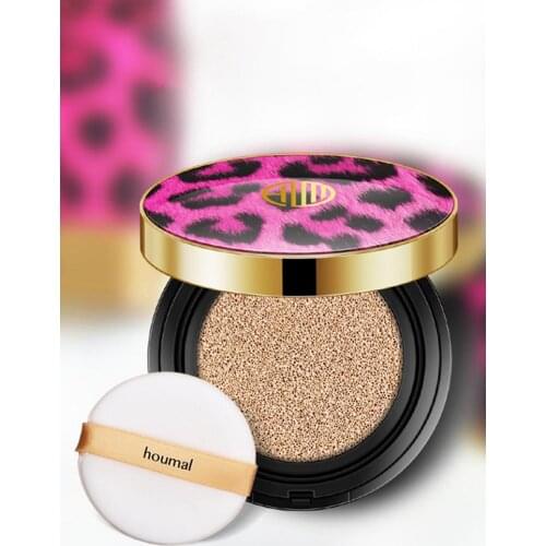 Leopard Cushion BB Cream Moisturizing Foundation Air-permeable Natural Brightening Makeup BB Cream Cosmetics Base Makeup