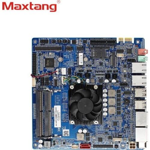 Maxtang hot sale FP10 mini-ITX embedded motherboard with TPM module dual-channel DDR4 memory dual Lan 6RS232