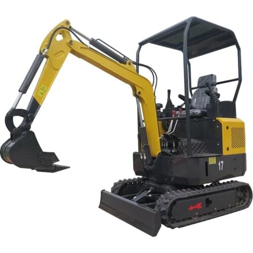 HT17 1.6ton 1.7ton Mini Diggers Crawler Digging Machine Mini Excavator with Discount Price