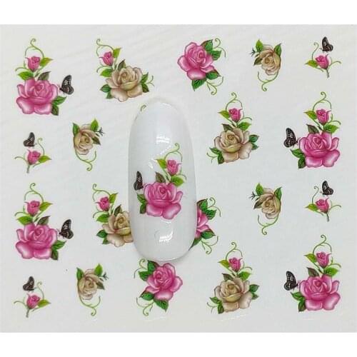 B11 Nail Sticker Lip pattern DIY Manicure Slider Embossed Adhesive Nail Art Tips Decorations Decals