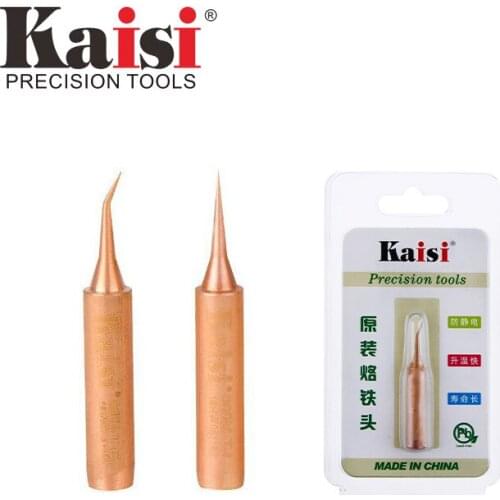 Kaisi Original 900M-T-I 900M-T-IS Oxygen-free Copper Soldering Iron Tip For Solder Station Tools Iron Tips