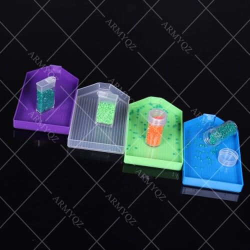 PDMDOG New DIY Diamond Painting Diamond Embroidery Accessories Large Capacity Big Drill Plate Plastic Tray Big Kits gift