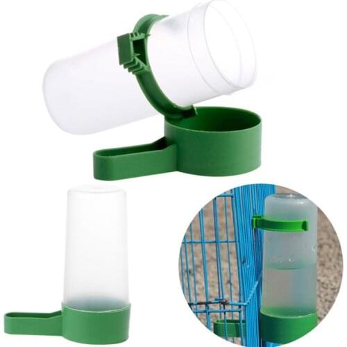 S/L Bird Drinker Food Feeder Waterer Clip for aviary Cockatiel Lovebirds bebedero automatico bebedero automatico canarios