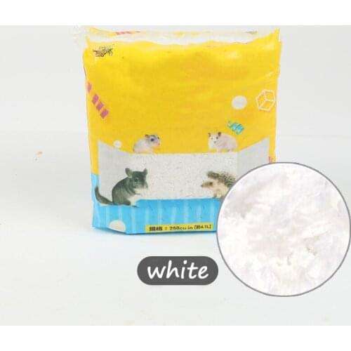 Dust-Free Natural Clean and Cozy Paper Nesting Small Pet Bedding With Odor Control Guinea Pig Bedding 4.1L JS22