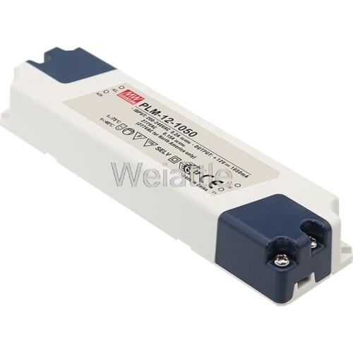 MEAN WELL original PLM-12-500 24V 0.5A meanwell PLM-12 24V 12W Single Output LED Switching Power Supply