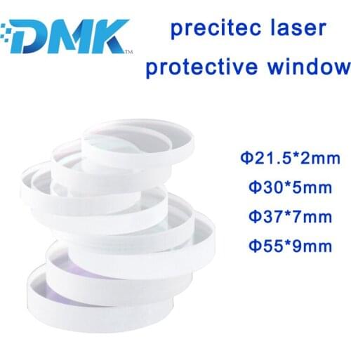 Fiber Laser Lens Protective Windows Glass for Precitec Cutter Head Dia.21.5*2 30*5 37*7 55*9