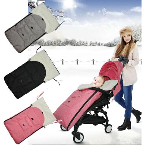 Newborn Baby Winter Warm Sleeping Bags Infant Button Knit Swaddle Wrap Swaddling Stroller Wrap Toddler Blanket Sleeping Bags