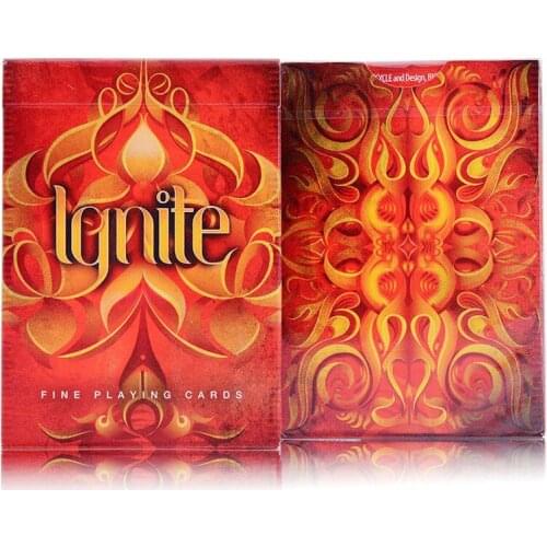 1 Piece Ignite Deck Playing Cards Magic Category Poker Cards for Professional Magician