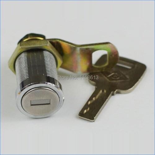 10 pieces 27mm waterproof dustproof keyed alike flat key cam lock postbox door lock