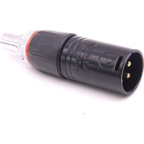 4pcs hifi Audio XLR plug hi-end CMC RCA Female Socket Adapter Plug Rhodium-plated