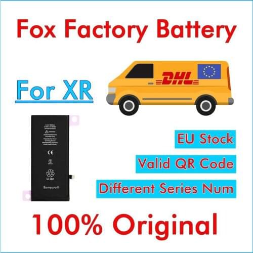 BMT Original 5pcs Foxc Factory Battery for Phone XR 2942mAh replacement repair parts ------(Will not show 100% health)