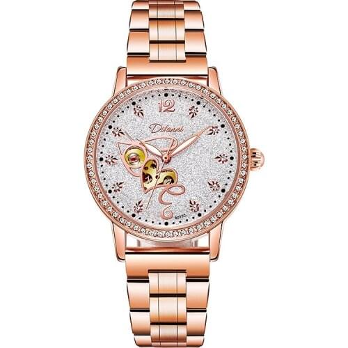 DIFANNI Swiss brand fashion trend ladies mechanical watch sky full of stars automatic mechanical watch