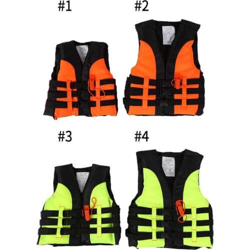 Children Life Vest Outdoor Swimming Boating Surfing Life Jacket Buoyancy Aid Survival Vest With Whistle
