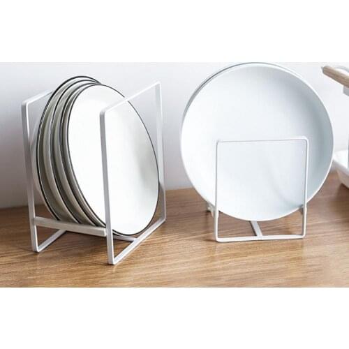 Drainage Tableware Rack Anti-rust Storage Organizer Moisture-proof Anti-slip Dish Rack Kitchen Supplies