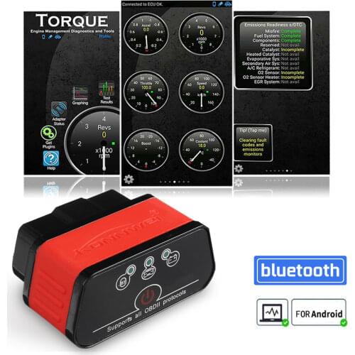 New OBD 2 Autoscanner Car Diagnostic Tool for ELM327 ODB2 bluetooth Car2 for ELM 327 V 1.5 EML327 OBD2 Scanner Chip 4mhz