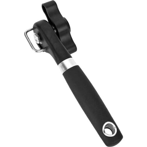 Cutting Can Opener Manual Handheld Stainless Steel Smooth Edge QUICK OPENING