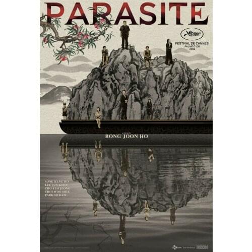 Parasite Movie Bong Joon Ho Art Silk Poster Print 24x36inch