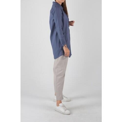 PLACKET SHIRT TUNIC