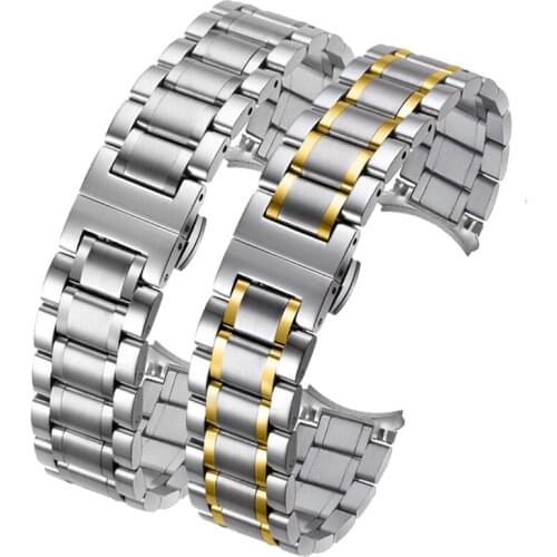 Solid Stainless Steel Watch Strap for Armani Ar5889 5890 5905 5920 Men and Women Watch Band 18 20 22 23 24mm Watchband