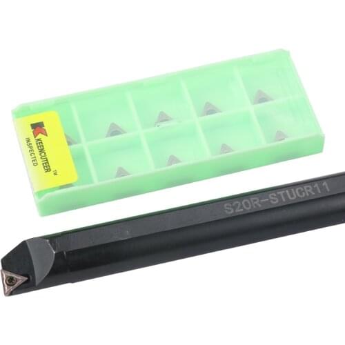 S10K-STUCR11 S12M-STUCR11 S16Q-STUCR11 Internal Turning Tool Holder TCMT Inserts S20R-STUCR11 Lathe Bar CNC Cutting Tools Set