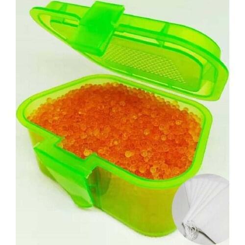 Bule Orange Reusable Silica gel Canister Indicating Silica Gel Moisture Absorber Desiccant Dehumidifier With 10 Non-Woven Bags