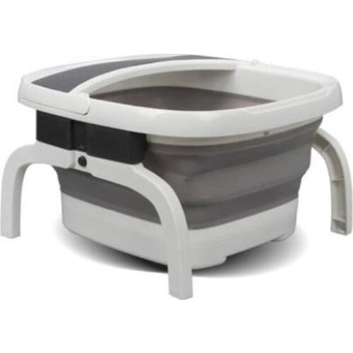 Folding foot bath foot bath device of electric heating automatic massage home pedicure bubble foot barrel temperature deep