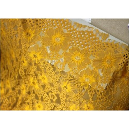 1.5 meters wide and 1.5 meters long eyelash positioning lace fabric DIY womens cheongsam dress sewing fabric0