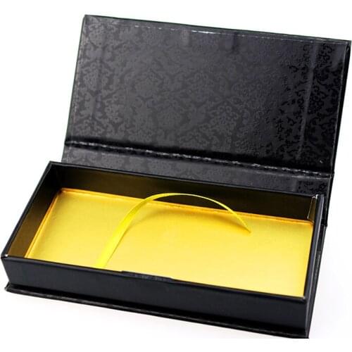 100 pairs Wholesale False Eyelash Packaging Box Custom Logo Individual Fake 3D Mink Lashes Boxes Faux Cils Case Lash Container