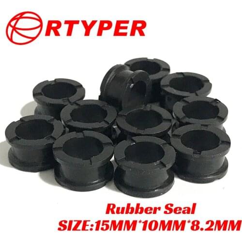 100 PCS Fuel Injector 06164-P2J-000 Upper Rubber Seal 22007 For Honda Accord Civic Del Sol Acura Integra RL TL