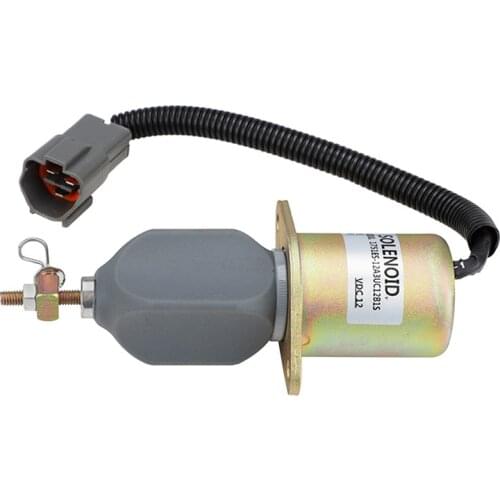 12V Shut off Solenoid 1751ES-12A3UC12B1S for Hyundai Excavator R60-5 R210-5 R335-7 Yanmar engine