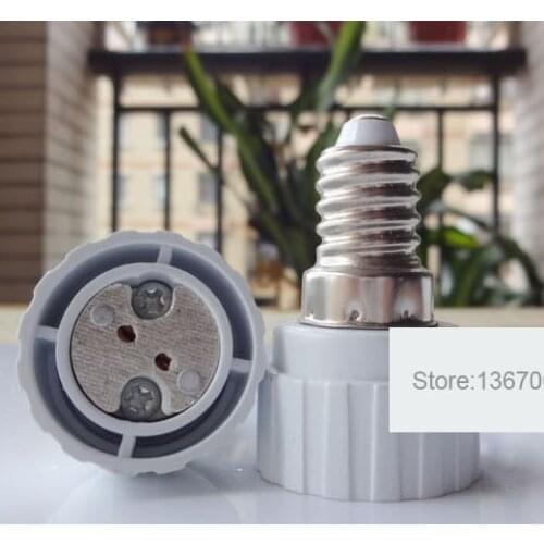 15pcs LED E14 TO MR16/G4/G5.3 extend Base Light Bulb Lamp Adapter